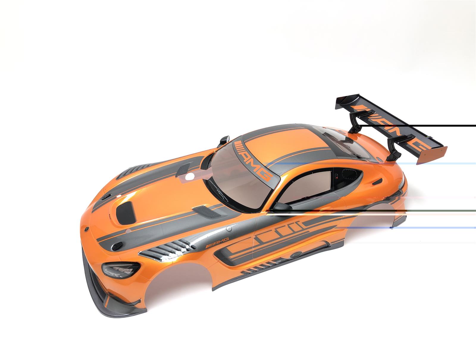 Kyosho Karosserie 1:10 Mercedes AMG GT3 *FW06 Pre-Cut* VZB604 - Abbildung 1