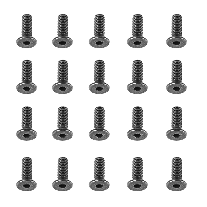 LC Racing Sechskant Senkkopfschraube M2.6x8mm 20 Stück LCSK44