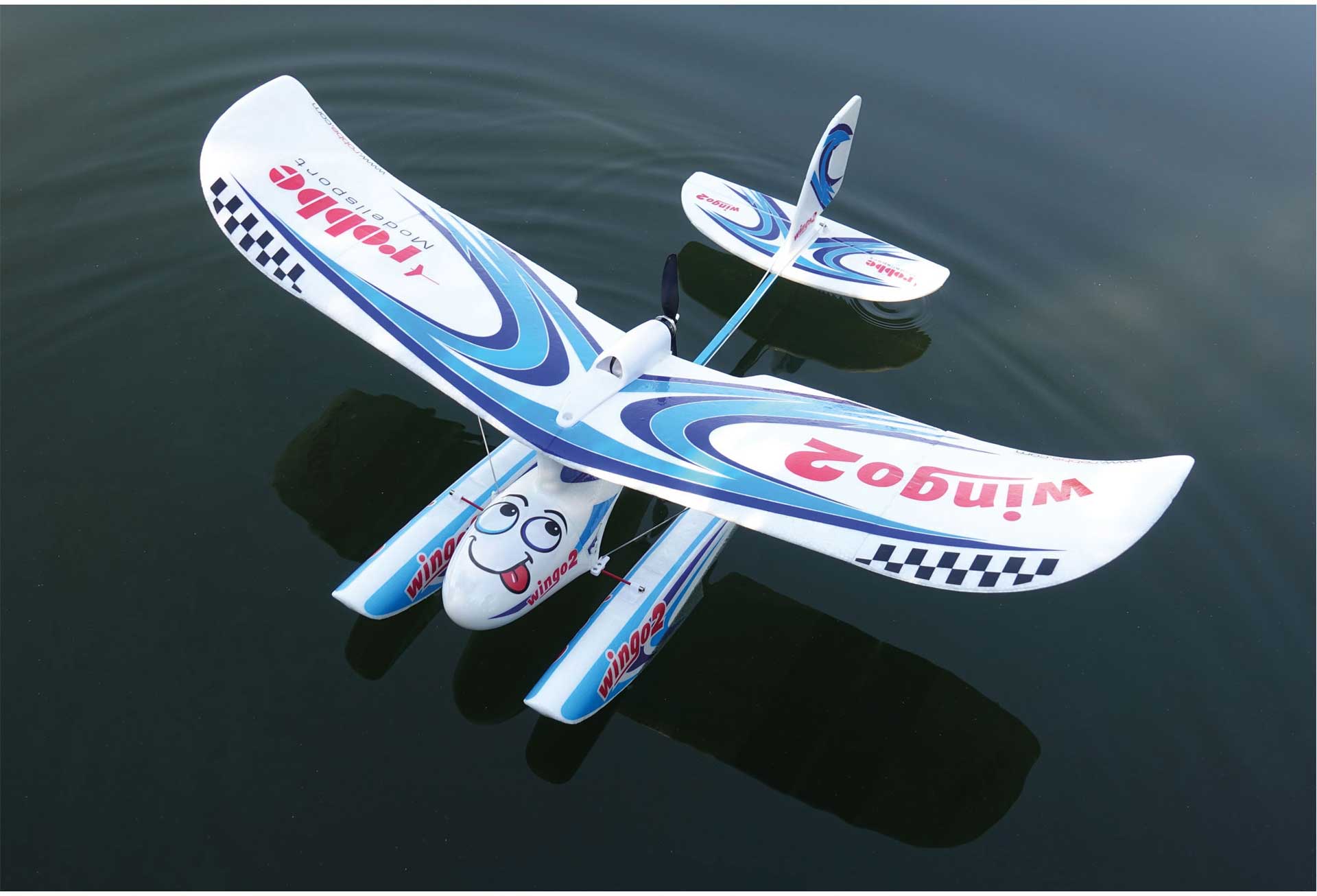 Robbe WINGO 2 KIT Bausatz "YOU CAN FLY" mit Brushless Motor, Regler und Servos, weitgehend vorgefertigt 2656