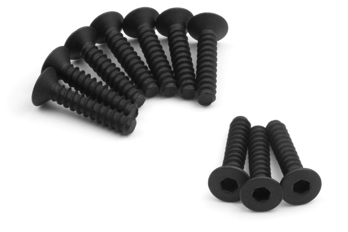 HPI Senkkopfschraube Innensechskant M3x15mm (10 St.) HP160592