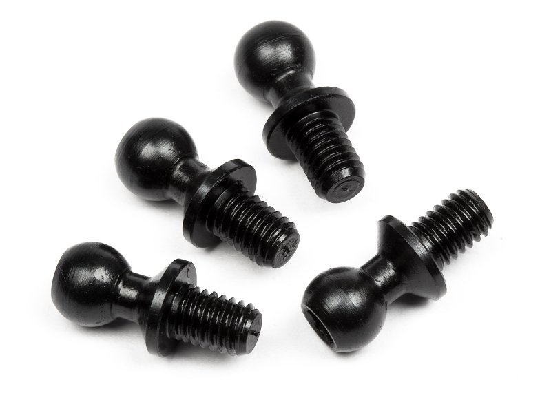 HPI Kugelkopf 4.3x9mm (2mm Gewinde/4St) 86049 - Abbildung 1