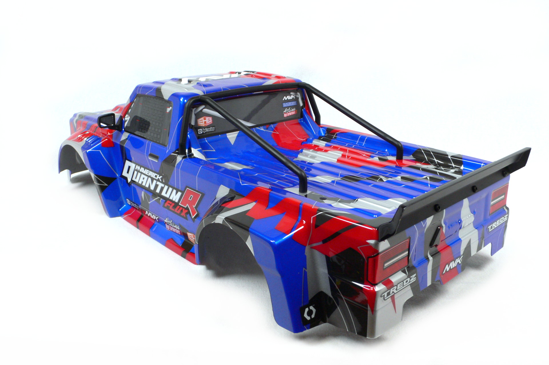 Maverick RC QuantumR Muscle Car Karosserie Blau/Rot 1/8 150318 - Abbildung 2