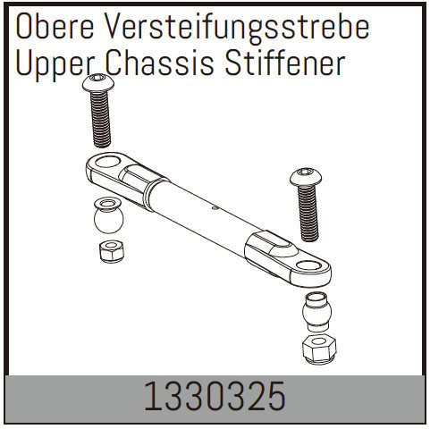 Absima Obere Versteifungsstrebe 1330325