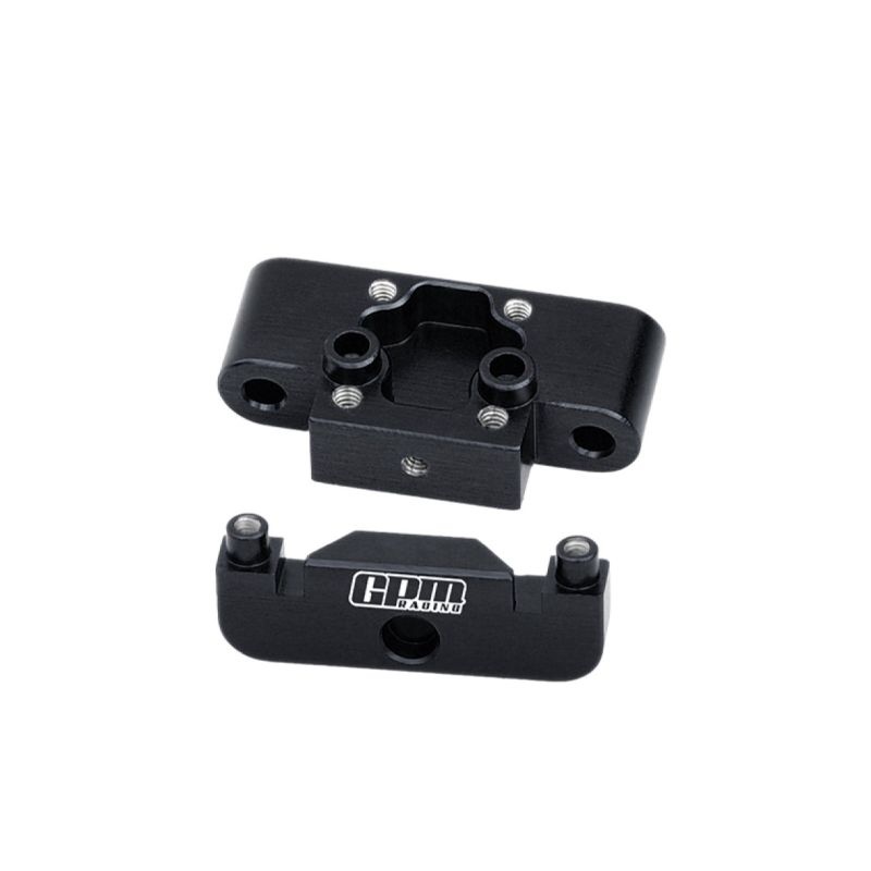 GPM Alu Bulkhead vorn schwarz LOSI 1/24 Micro-B LMB008BK