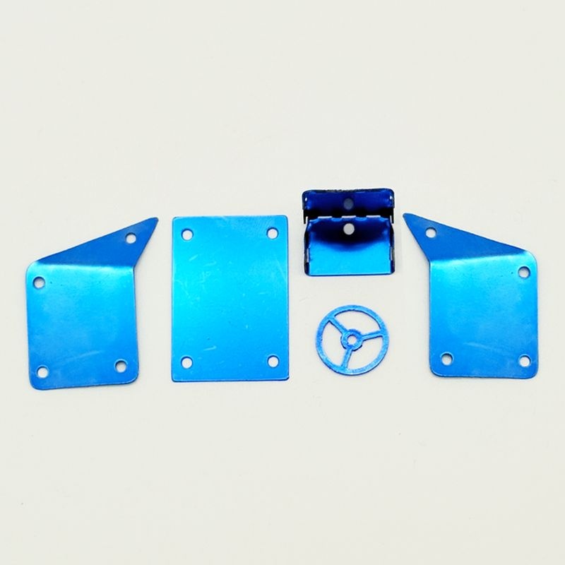 FURITEK Titanium Panel Set Blue Titan Buggy Spare Parts for Titan Buggy 18 FUR-2746