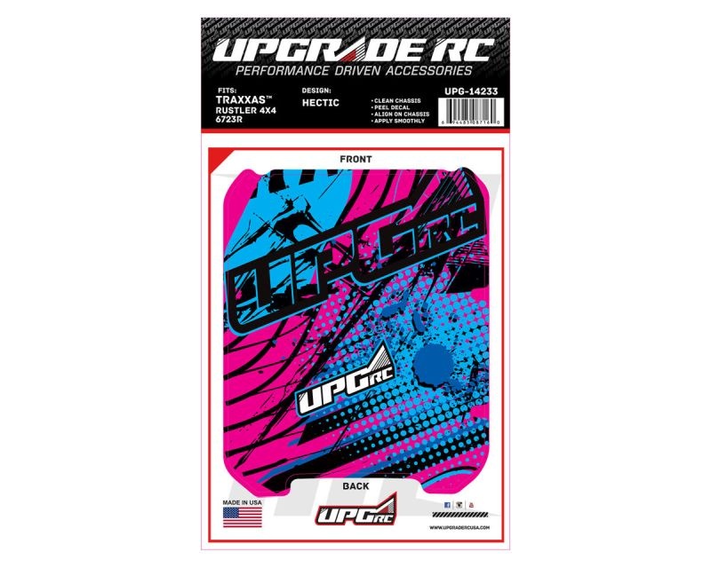 Upgrade RC Chassis Protector for Traxxas Rustler 4x4 (Hectic) (1)