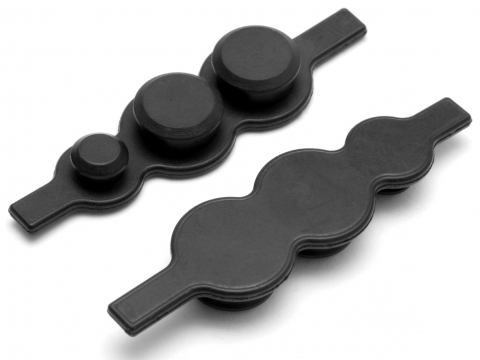 HPI Gummi-Getriebeabdeckung (2St) 87043