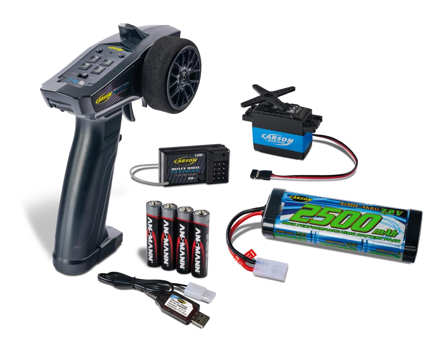 Carson 00099 RC-Reflex Start Elektro Set 500500099 - Abbildung 1