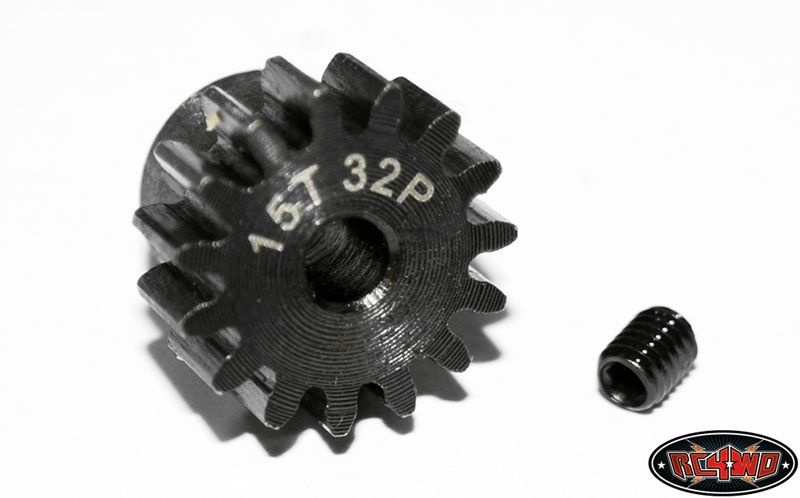 RC4WD 15t 32p Hardened Steel Pinion Gear Z-G0014