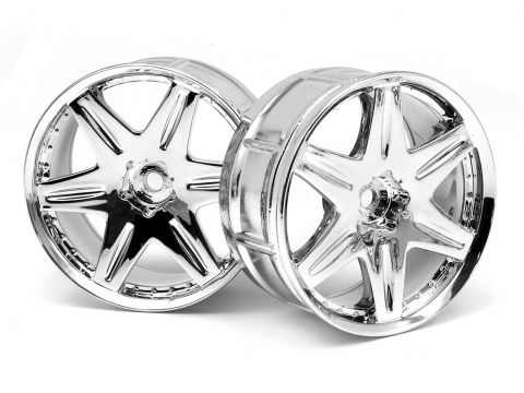 HPI LP29 Felge Work LS406 Chrom (29mm/3mm Offset/2St) 3343