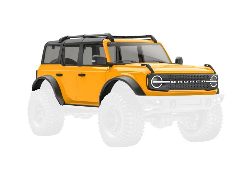 Traxxas Karosserie, Ford Bronco, Cyber Orange (kpl. incl. Anbauteile) 9711-CYBER - Abbildung 1
