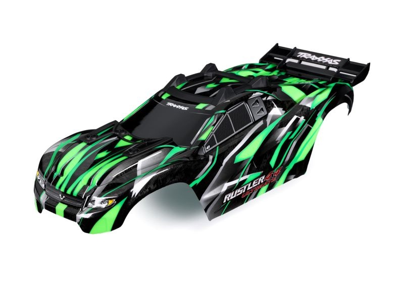 Traxxas Karosserie Rustler 4x4 Ultimate grün  6749-GRN