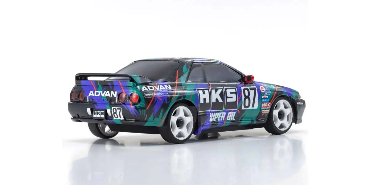 Kyosho Mini-Z AWD Nissan Skyline GT-R R32 1993 HKS #87 (MA020-KT531P) 32652HK - Abbildung 2