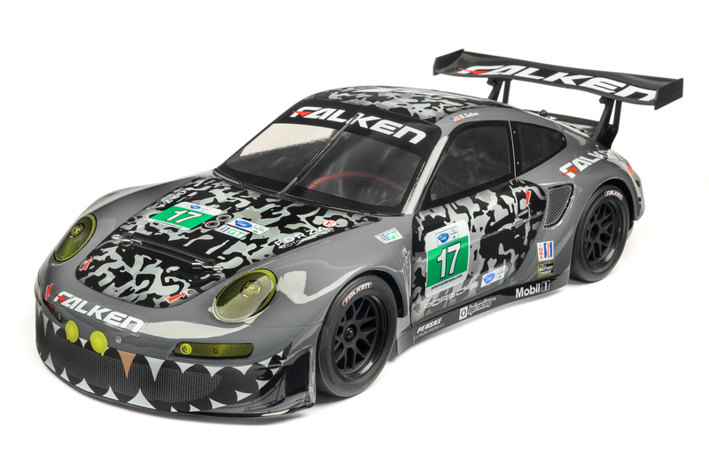 HPI Falken Porsche 911 GT3 RS Karo (Lackiert/Grau/206/210mm) 114643