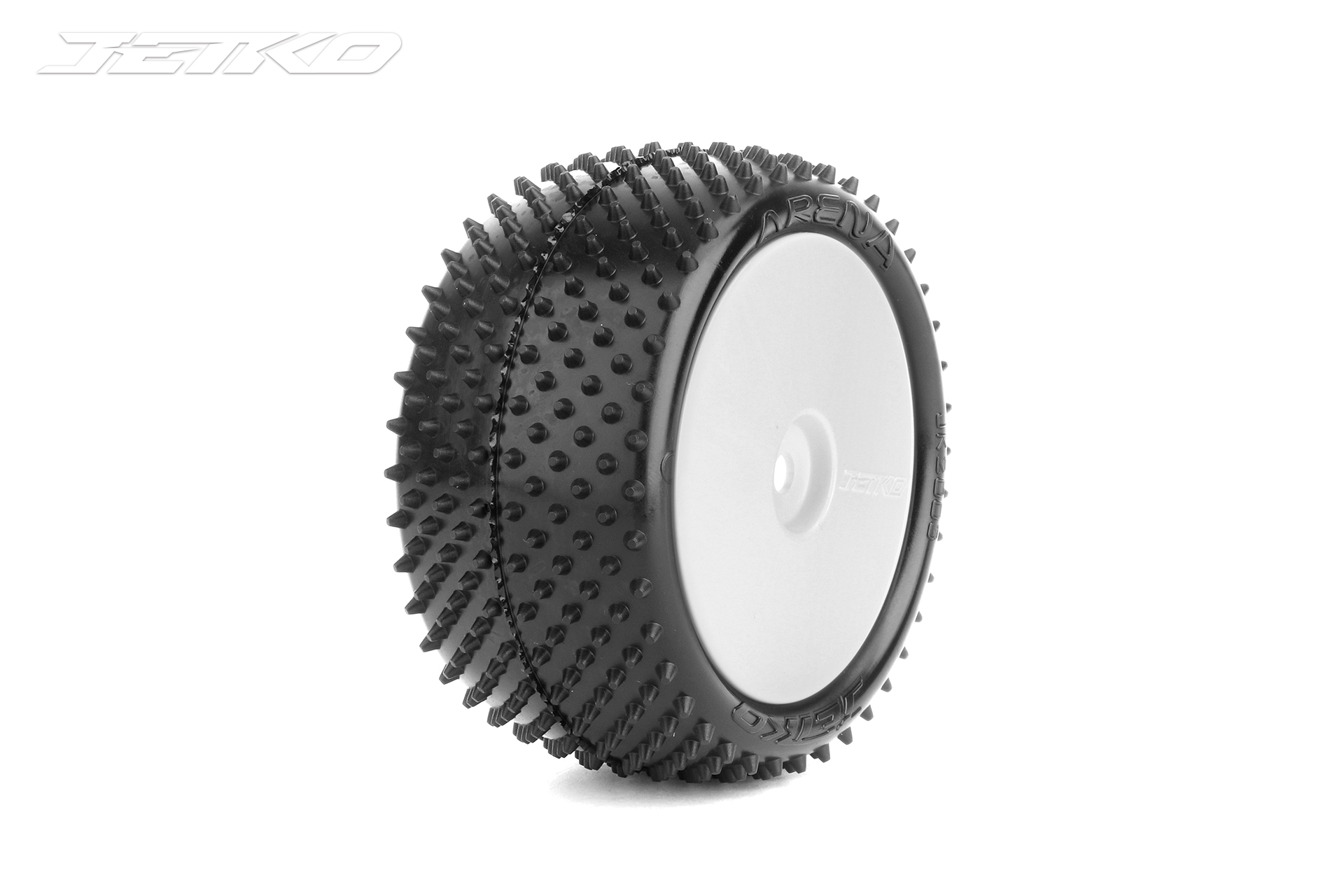 Jetko Arena 1:10 Buggy Hinten Super Soft Felge weiß (2) JK2003CSSGW