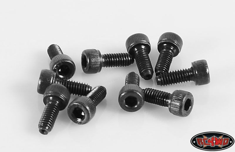 RC4WD Steel Socket Head Cap Screws M4 X 10mm (10) Z-S0941
