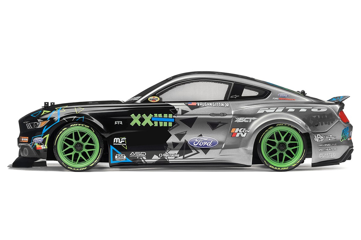 HPI RS4 Sport 3 Drift Vaughn Gittin JR Ford Mustang 115984