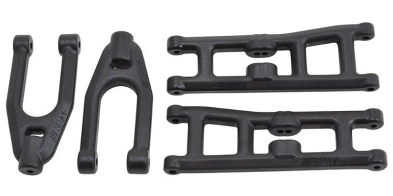 RPM Querlenker vorn oben&unten schwarz ARRMA Granite, Vorteks, Raider, Fury & Mojave 81392