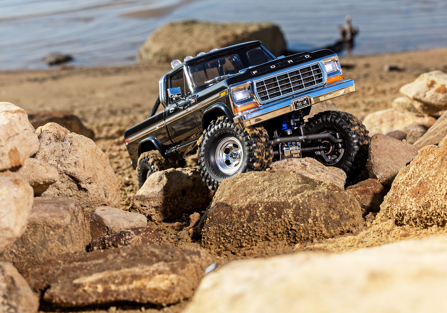 TRAXXAS TRX-4M Ford F150 4x4 Lifted schwarz 1/18 Crawler RTR 97044-1 - Abbildung 10