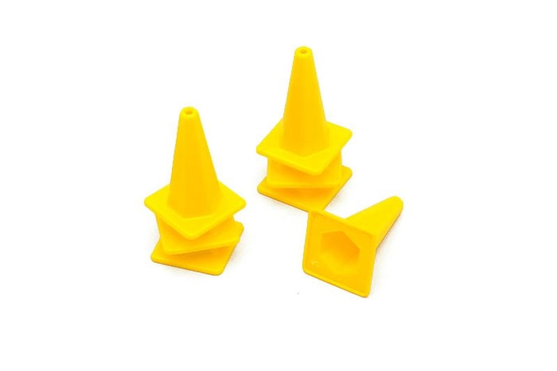 RC4WD 1/10 Scale Traffic Cone (Yellow) Z-S0085
