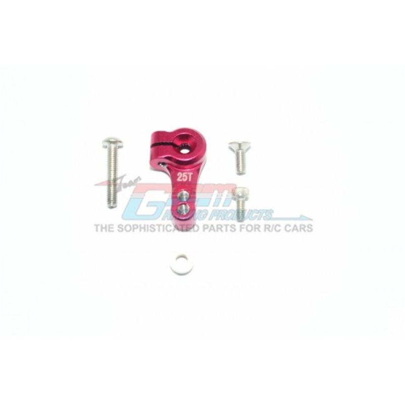 GPM Aluminium Servo Horn 25T rot TRX Slash 4x4 SLA025TSHR