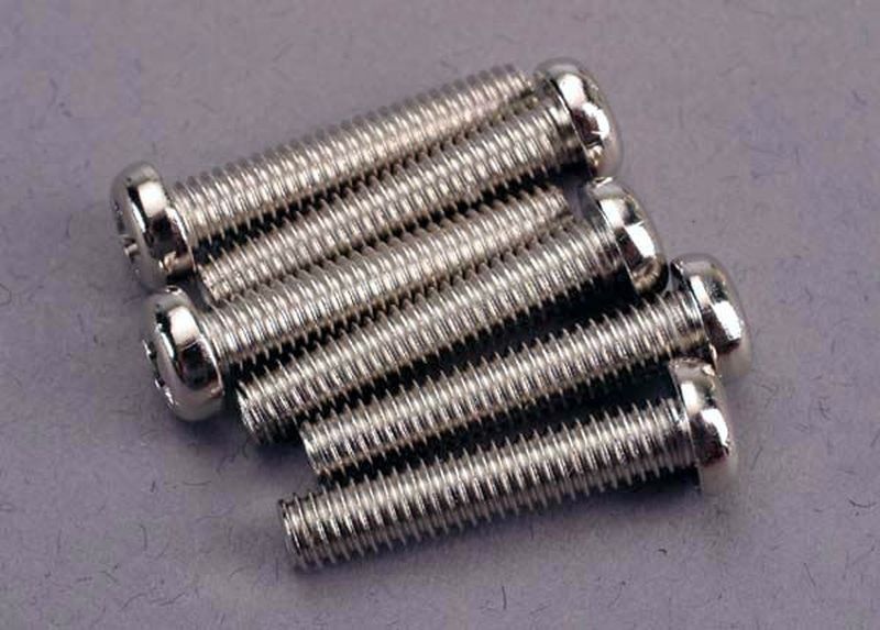Traxxas Schrauben, 4x20mm ROUNDHEAD MACHI 2570