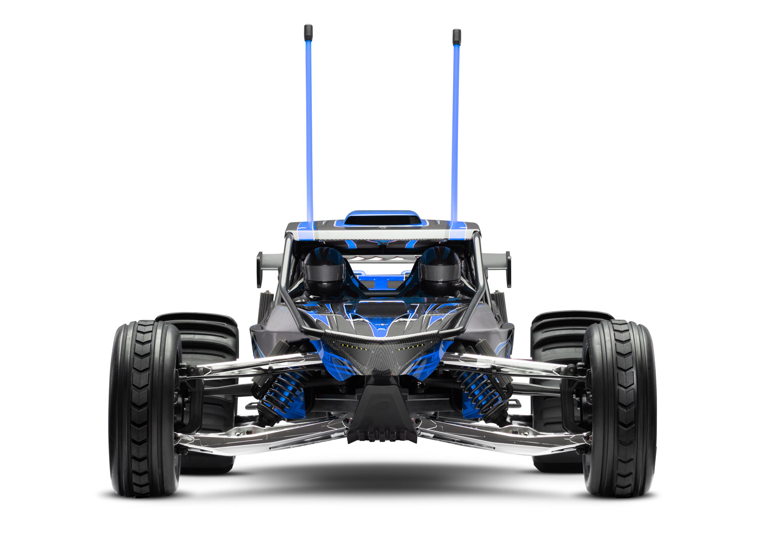 Traxxas FUNCO RWD 8S VXL 1/6 Sand Car Blau RTR Brushless o. Akku & Lader 109076-4 - Abbildung 3