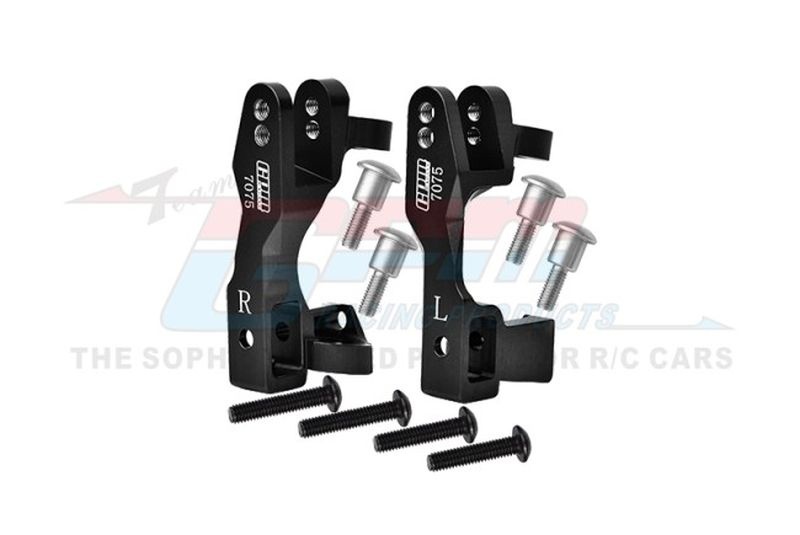 GPM Aluminium C-Hub vorn schwarz TRX Slash, Stampede, Rustler, Hoss, XO-1 4x4 SLA019NBK