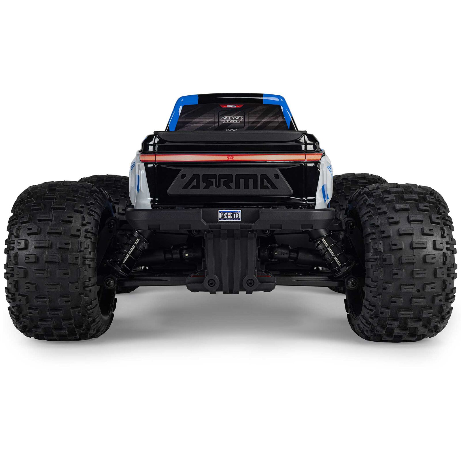 ARRMA 1/10 GRANITE MEGA 665 4X4 RTR Brushed Monster Truck Blau - Abbildung 3