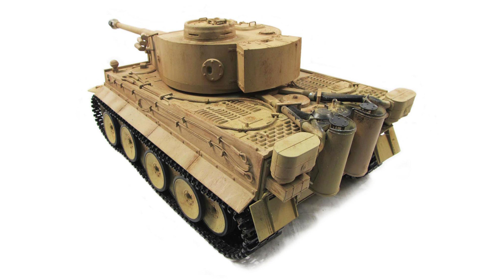 Amewi Tiger I Professional Line III Panzer Metal RTR 2.4G Desert Yellow 23078 - Abbildung 3