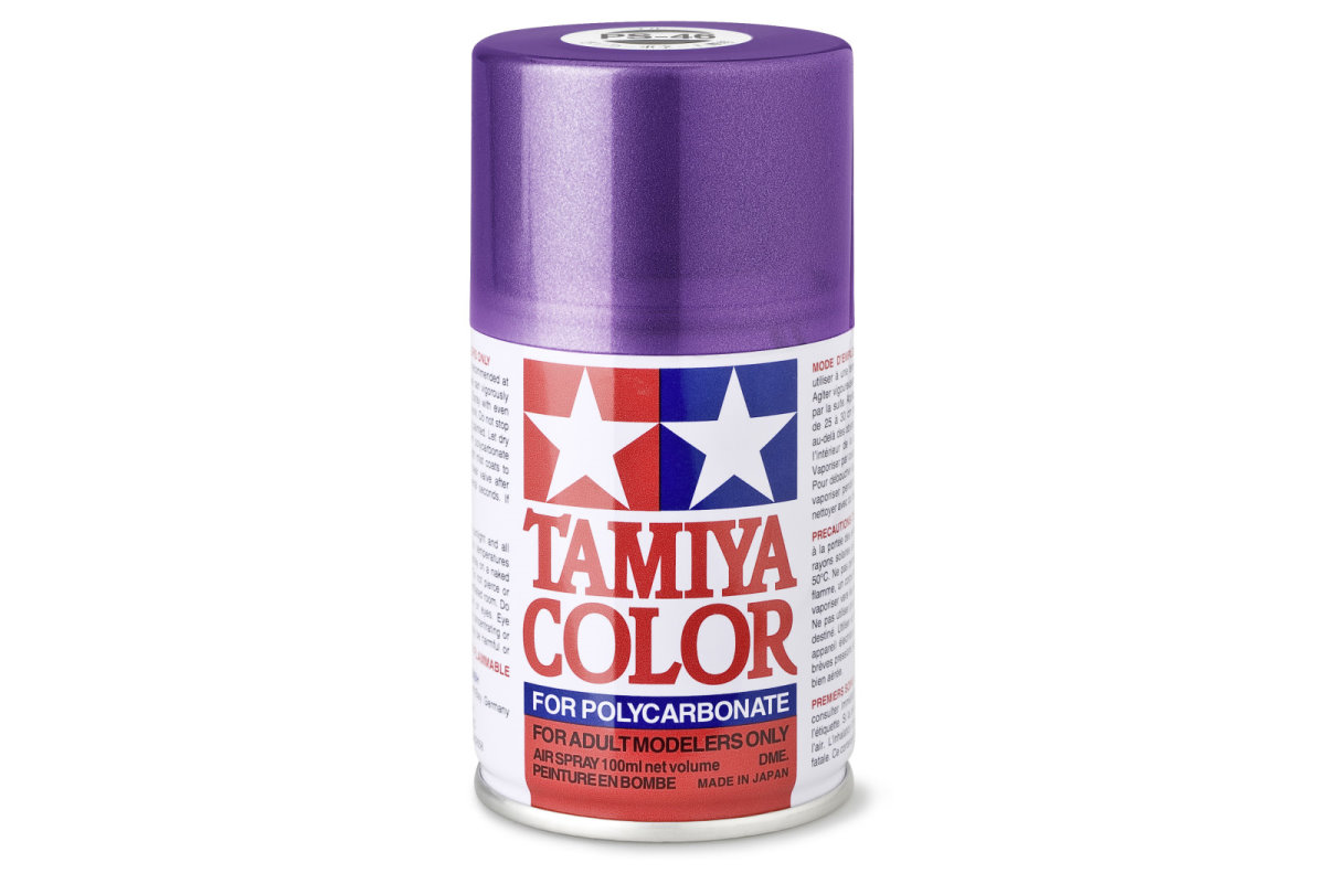 Tamiya Color Lexan Spray Farbe PS-46 Grün Violett Effekt PS46 Green Violet 100ml 300086046