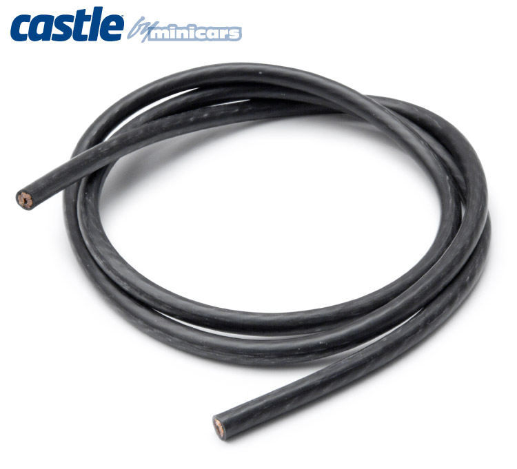 Castle Kabel, 36, 08 AWG, Schwarz 4,1mm 011-0027-00
