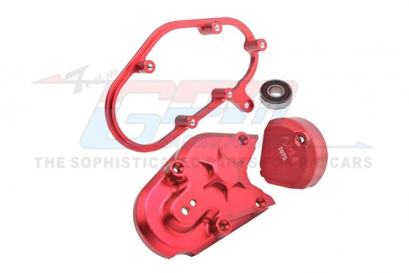 GPM Alu Getriebegehäuse-Set rot 1/4 PROMOTO-MX MOTORCYCLE RTR FXR-LOS06000/60 MX038R