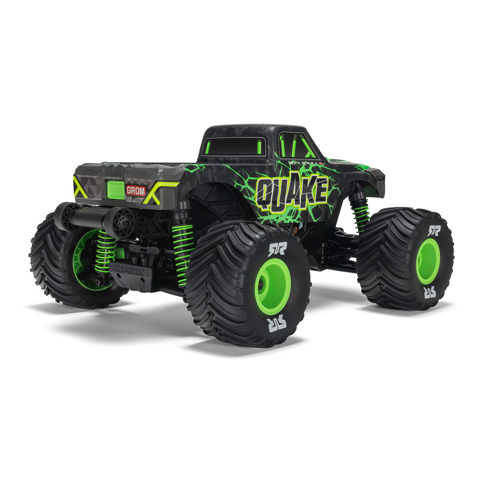 ARRMA QUAKE GROM 4X4 Grün RTR Brushed Monster Truck (Battery&Charger Included) - Abbildung 3