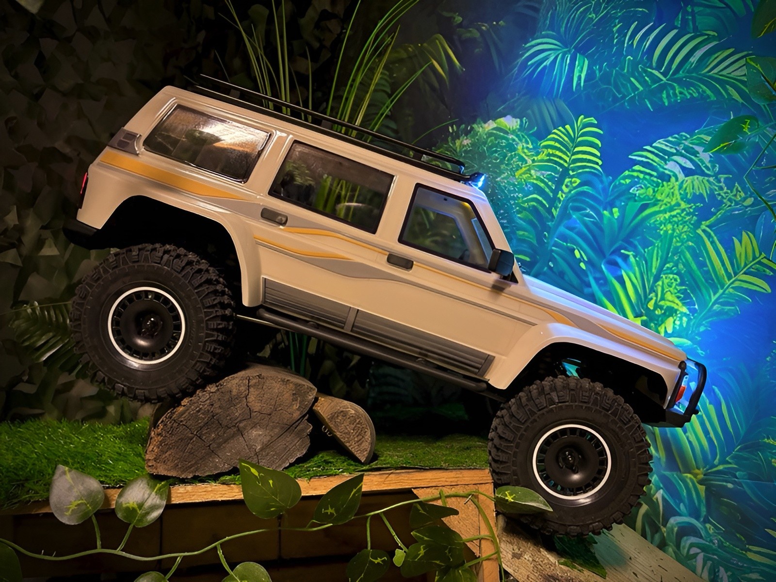 Absima 1:10 EP Crawler CR4.4 Patrol creme RTR 12042