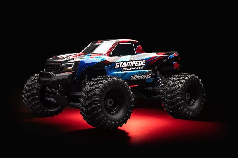 Traxxas Unterboden LED rot Stampede 2WD VX3 13690-RED