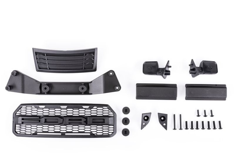 Traxxas Grill, Seitenspiegel & Halter Ford Raptor 5921