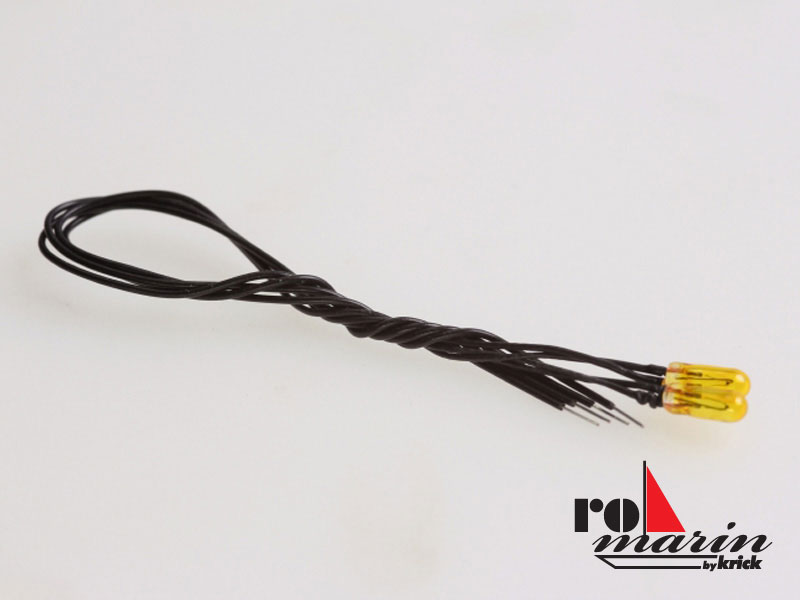 ROMARIN Glühlampen gelb 6V D2,3 mm (VE2) RO1653