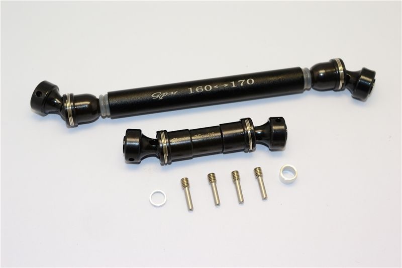 GPM Alu Antriebswelle v/h schwarz Traxxas 1/10 E-Revo Alt & 2.0