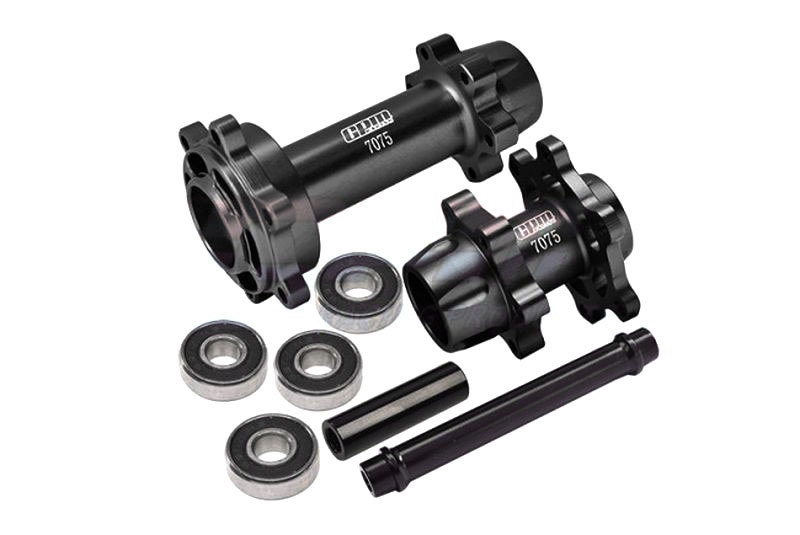 GPM Alu Felgen-Mitnehmer v/h schwarz (größere Lager)  1/4 PROMOTO-MX MOTORCYCLE RTR FXR-LOS06000/6 MX0067BK