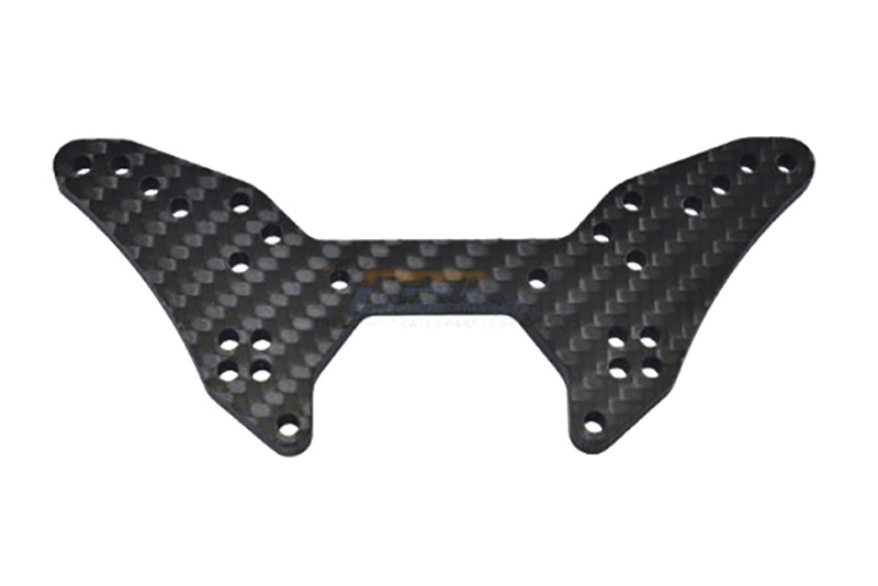 GPM Kohlefaser Dämpfersteher hinten ARRMA Infraction & Limitless inkl. V2 Roller