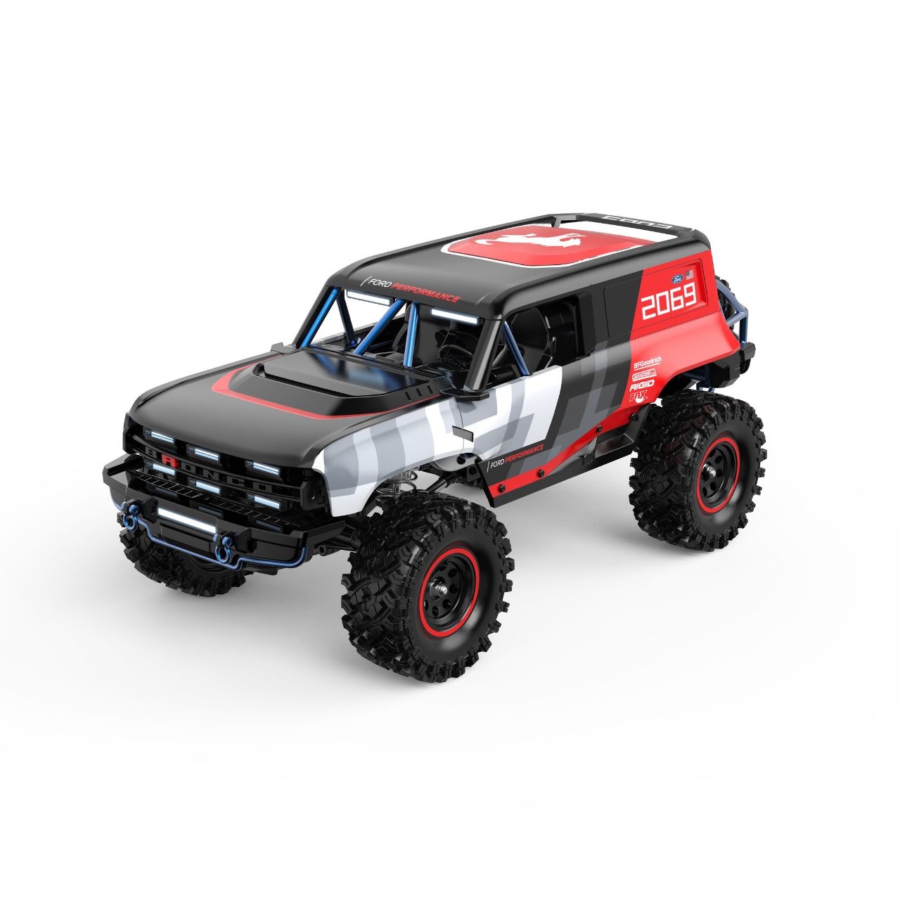 MJX Hyper GO H18P 1/18 Ford Bronco R Baja 1000 Crawler - Abbildung 1