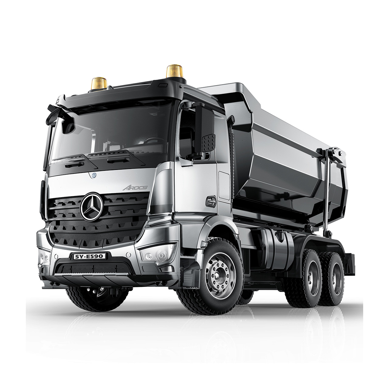 Double-E Mercedes-Benz Arocs RC-Dump Truck Maßstab 1:20 RTR E590-003 - Abbildung 1