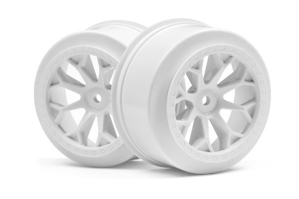 HPI 8-SHOT SC FELGE (WEISS LACKIERT/2ST) 116741