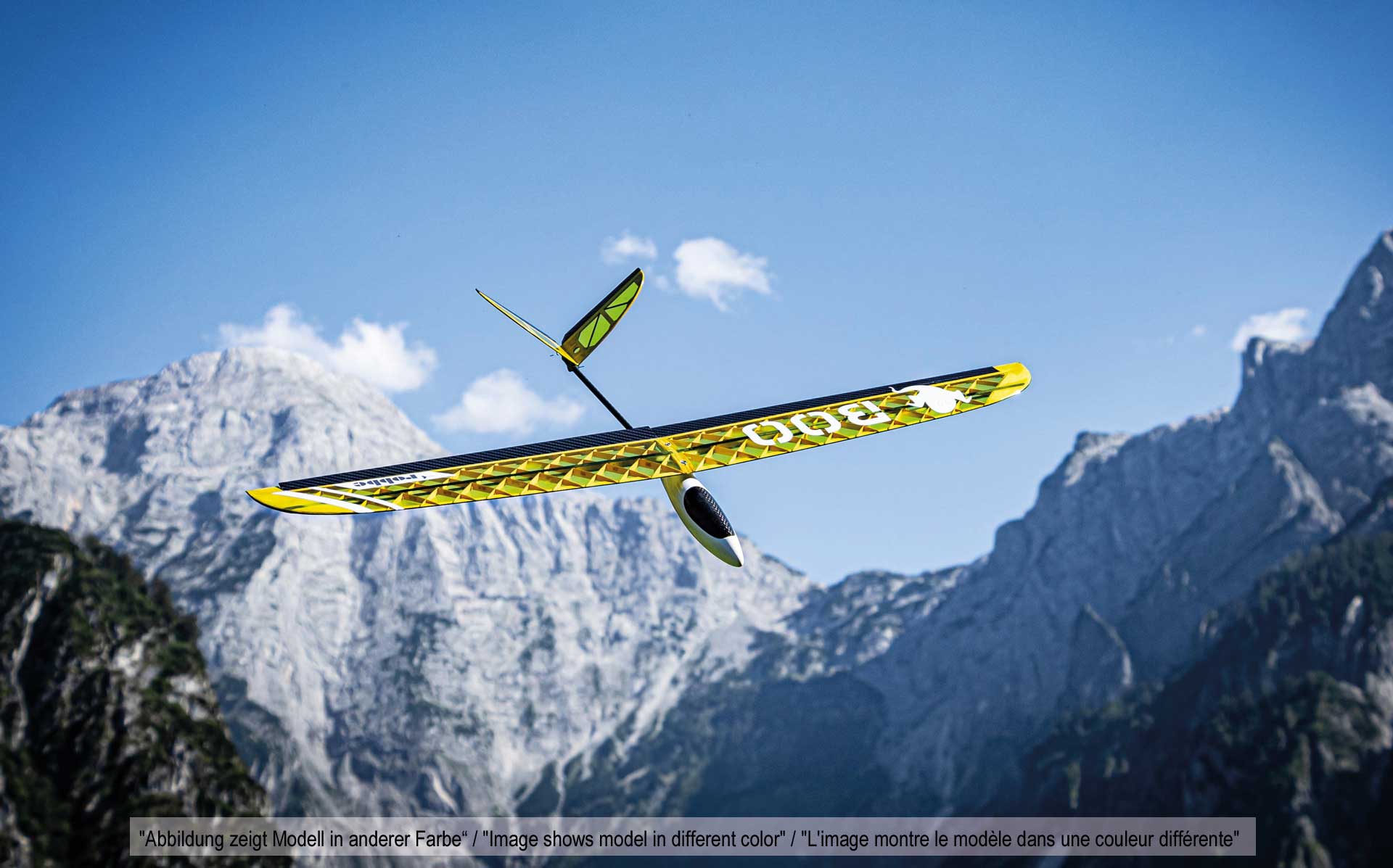 Robbe Boo Slope Glider Violett ARF in innovativer Sperrholzbauweise 2707
