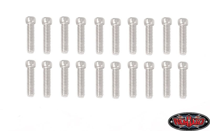 RC4WD Sechskantschrauben M2x8mm schwarz Z-S0067