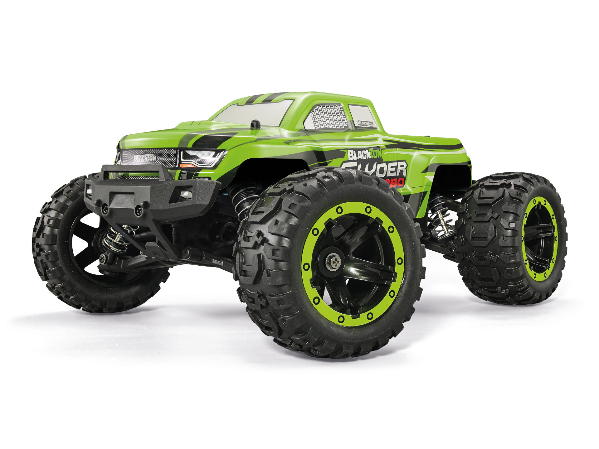 BLACKZON Slyder MT Turbo Grün 1/16 4WD Brushless Monster Truck 540200 - Abbildung 1