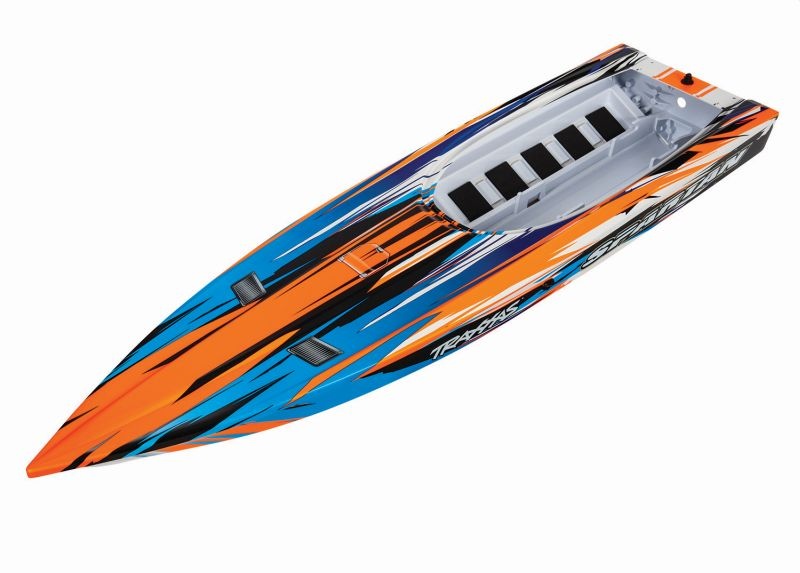 Traxxas Rumpf Spartan orange Grafik (montiert) 5735