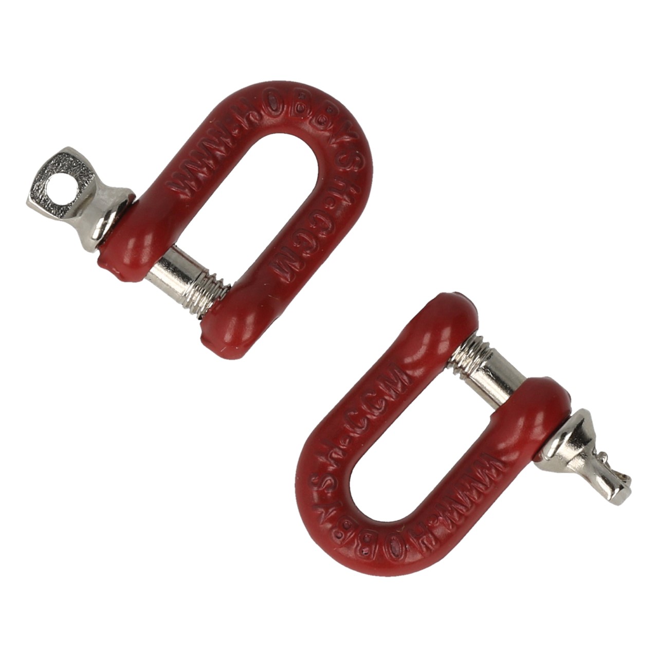 Robitronic Schäkel gerade mit Kragenbolzen (2 Stück) R21066