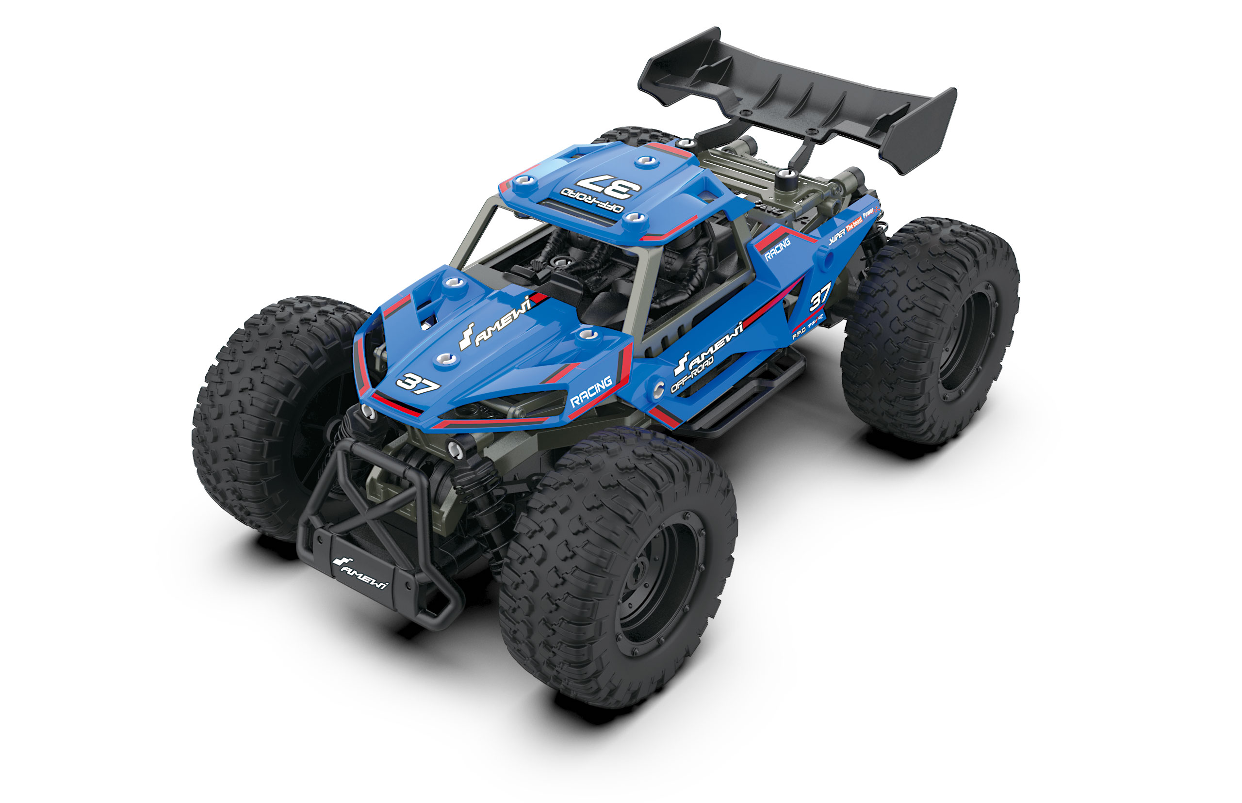 Amewi CoolRC DIY Blazer Buggy 2WD 1:18 Bausatz blau 22579